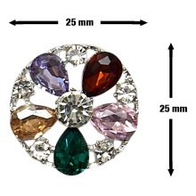 V-579/Boton Strass_V-579_JXFL-01